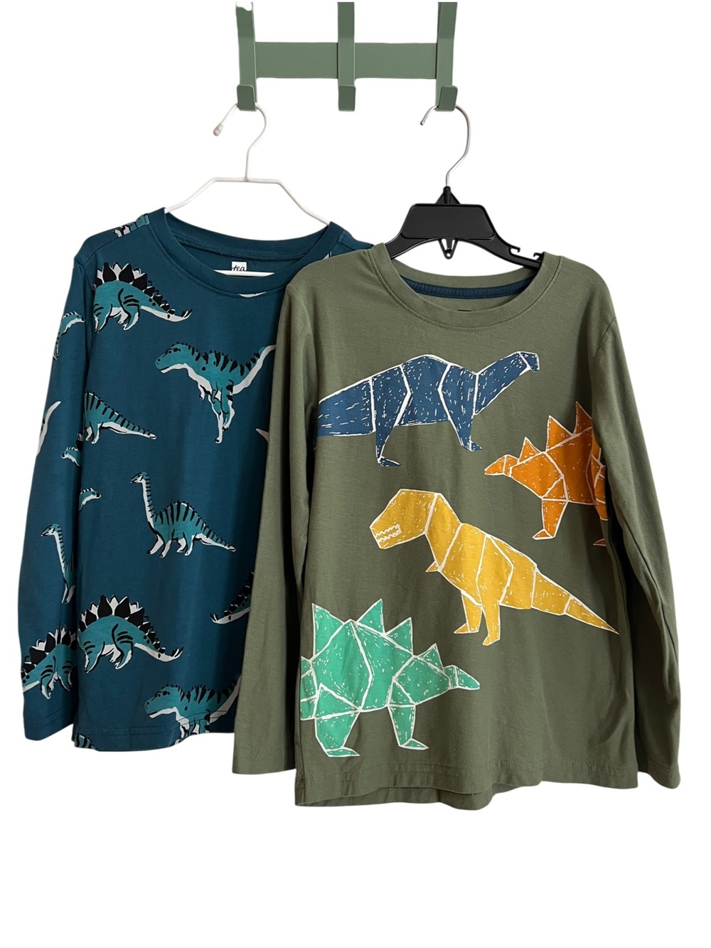 Tea Collection Long Sleeve Dinosaur Tee Set